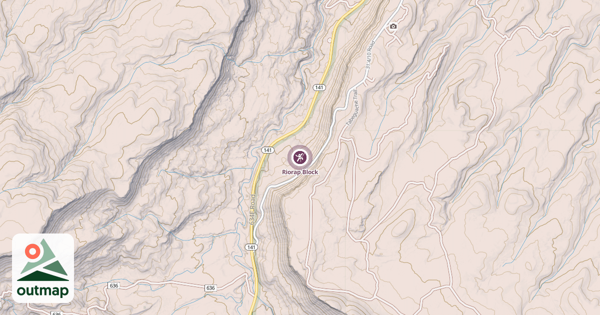 Map of Riorap Block