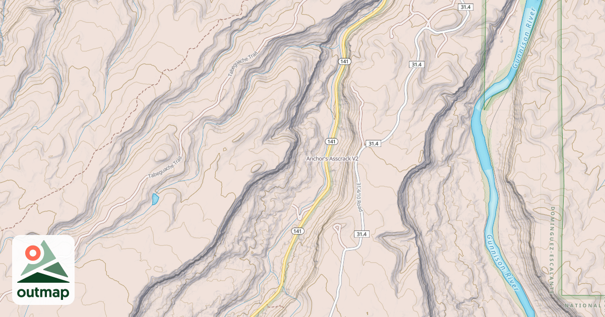 Map of Anchor's Asscrack