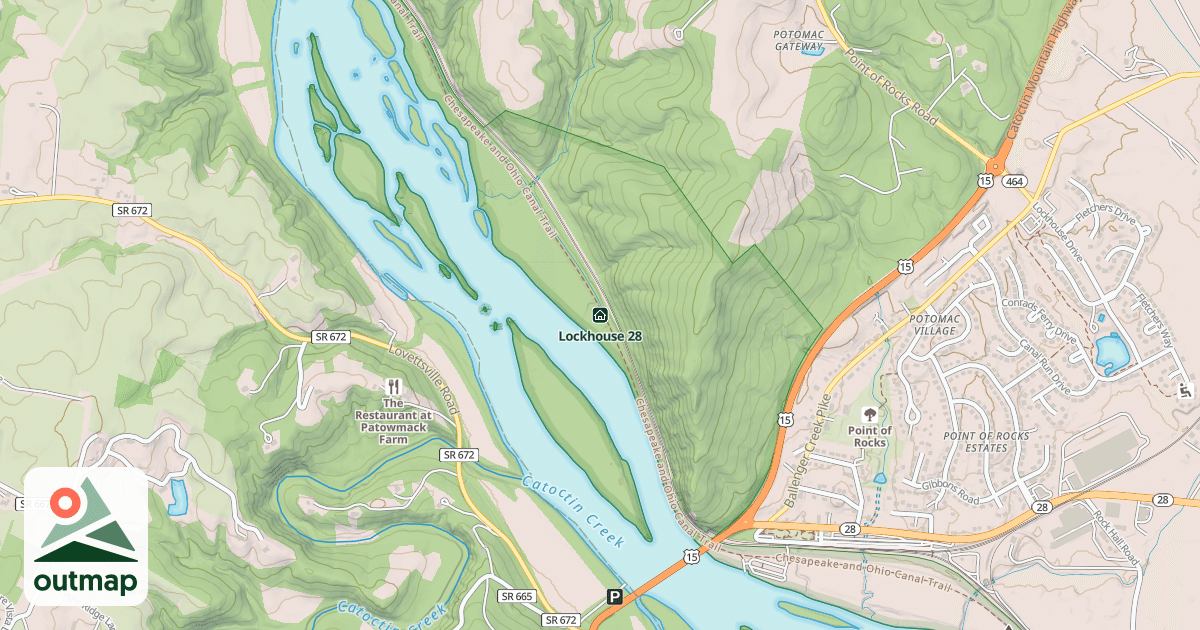 Map of Lockhouse 28