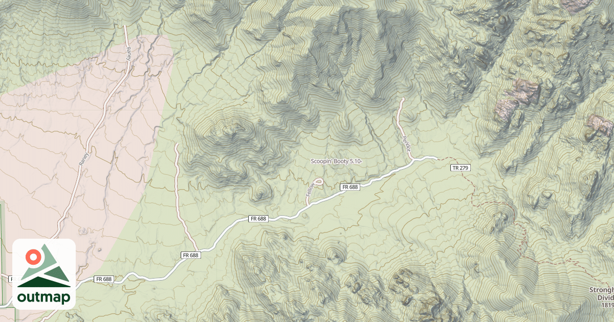 Map of Scoopin' Booty