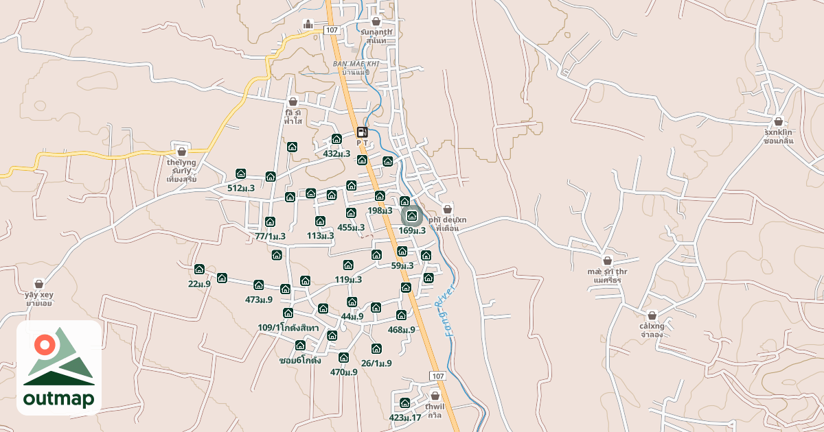 Map of 169ม.3