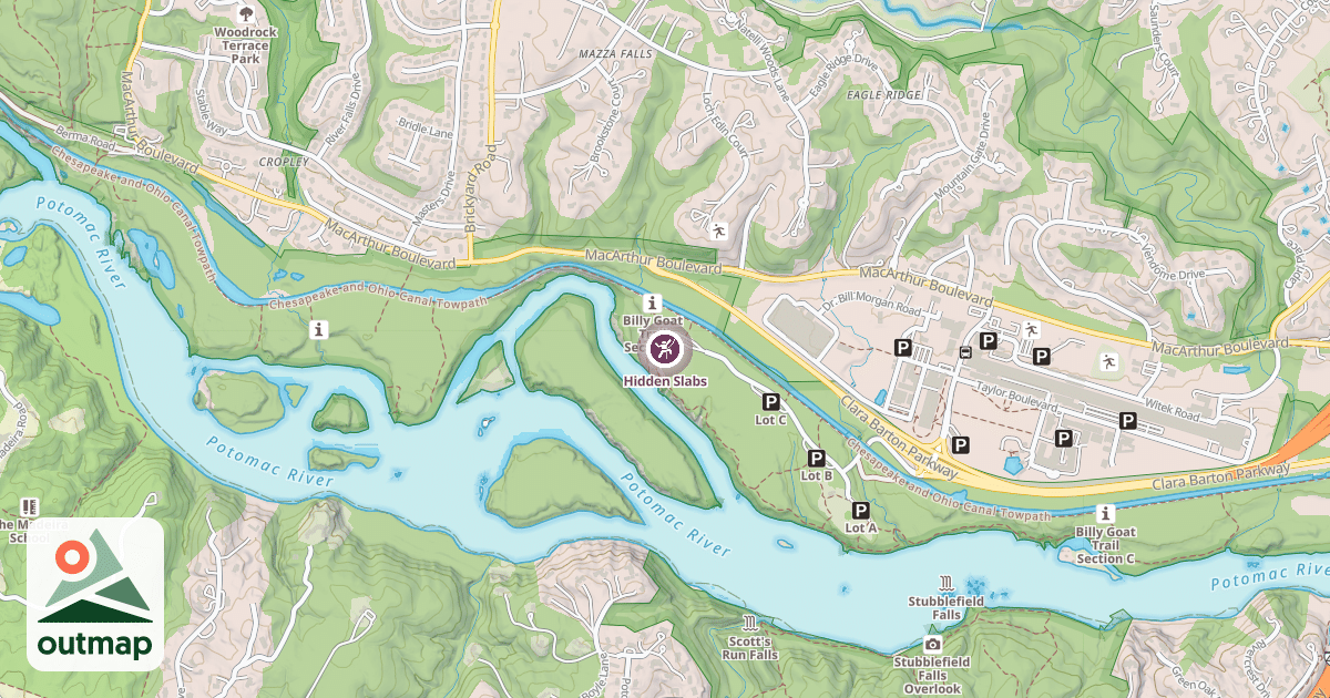 Map of Hidden Slabs