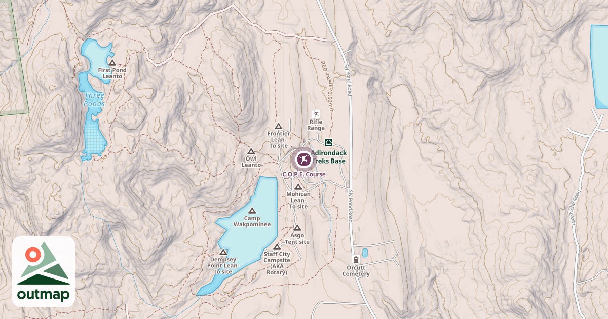Map of C.O.P.E. Course