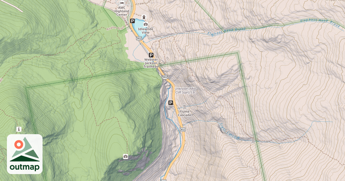 Map of Unknown (Mid-Cliff Start)