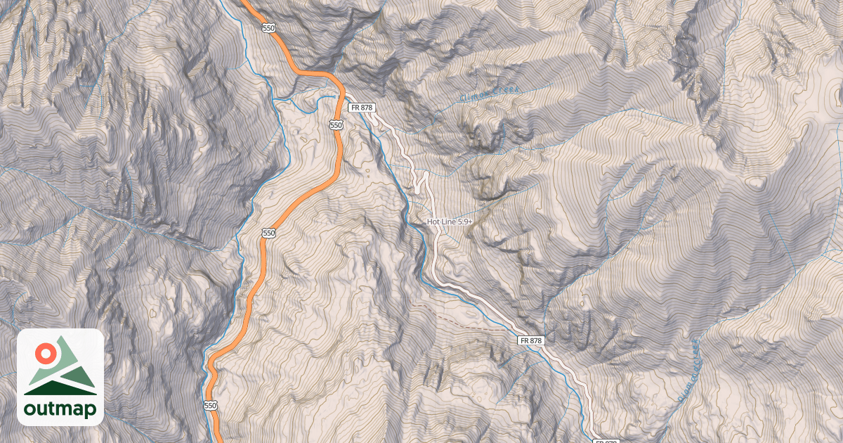 Map of Hot Line