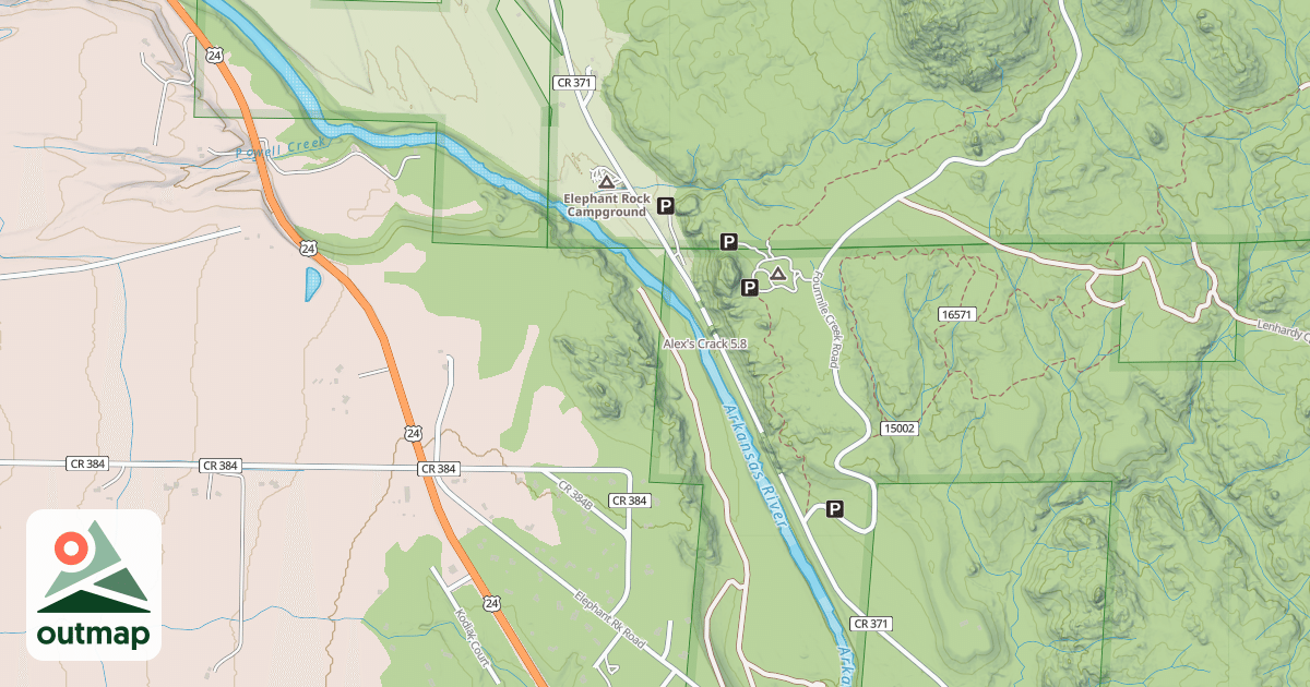 Map of Alex's Crack