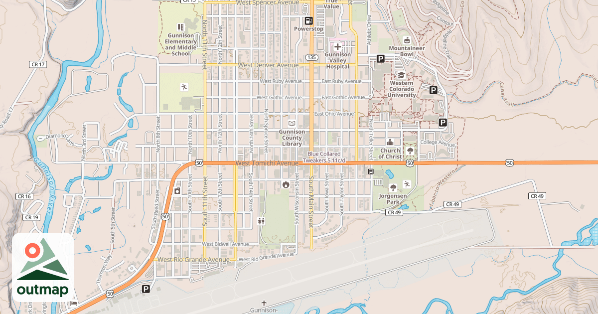 Map of Blue Collared Tweakers