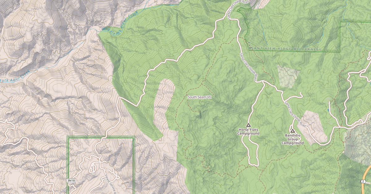 Map preview of South Seam