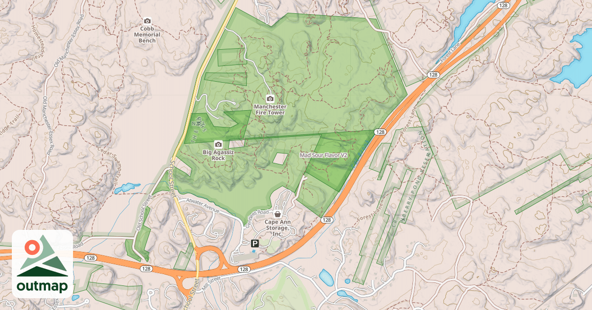 Map of Mad Sour Flavor