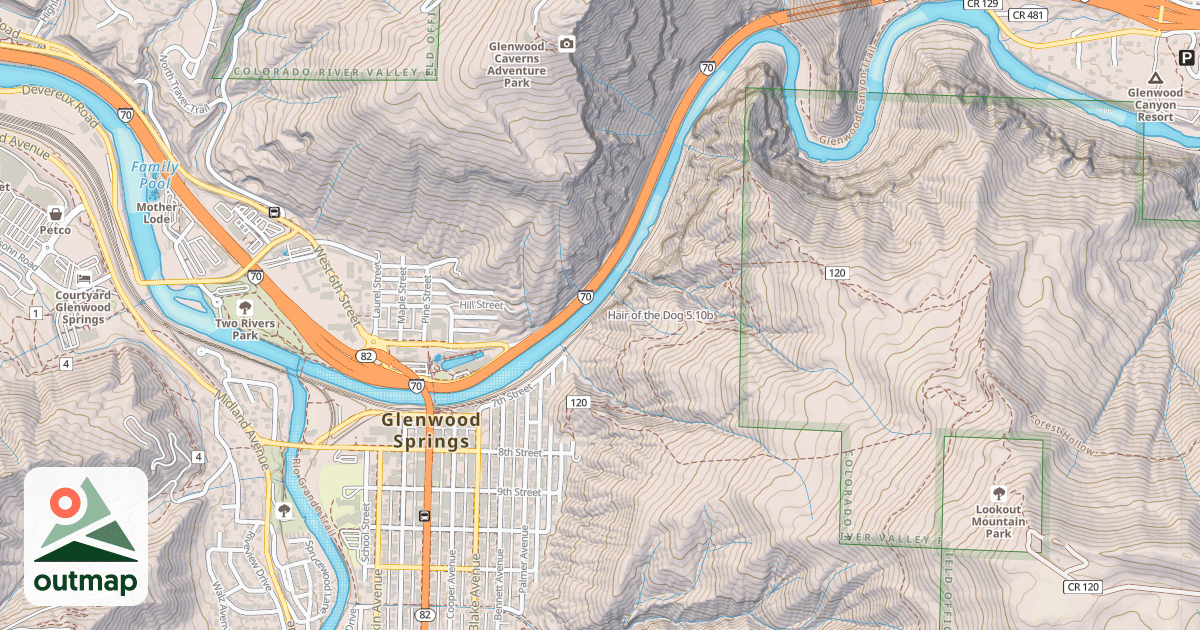 Map of Hair of the Dog