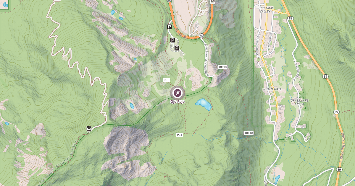 Map preview of Ojo Rojo