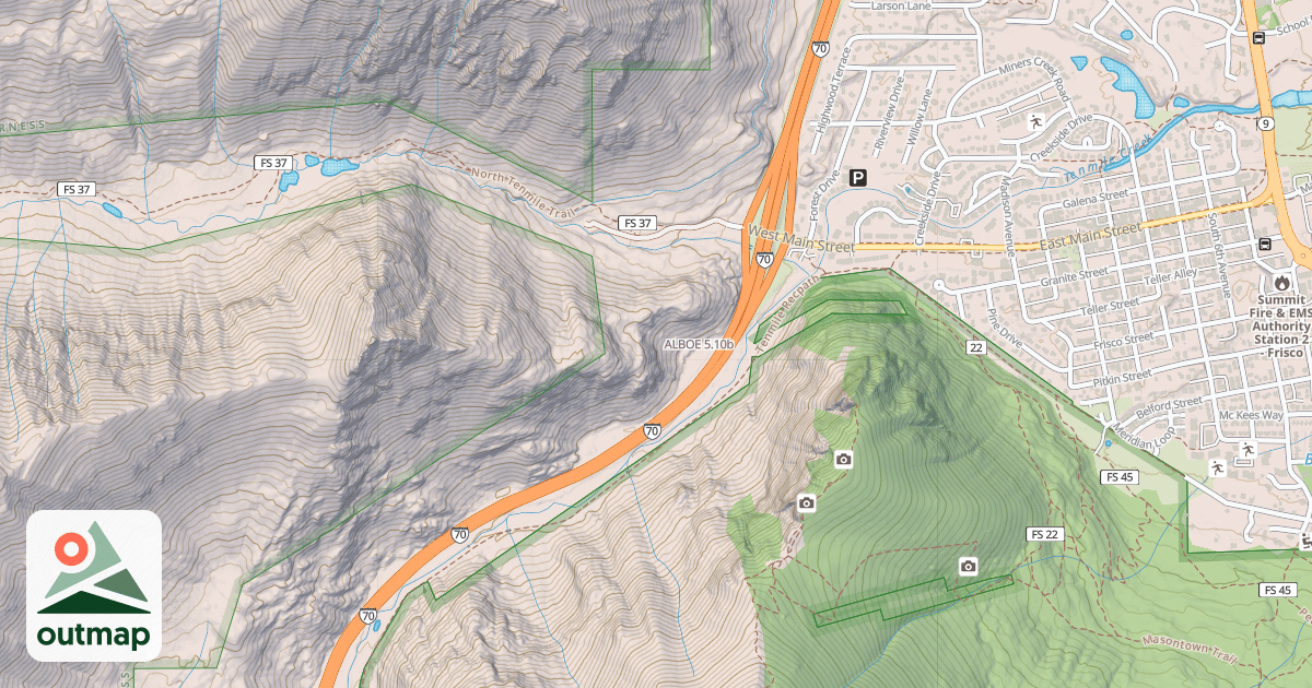Map of ALBOE