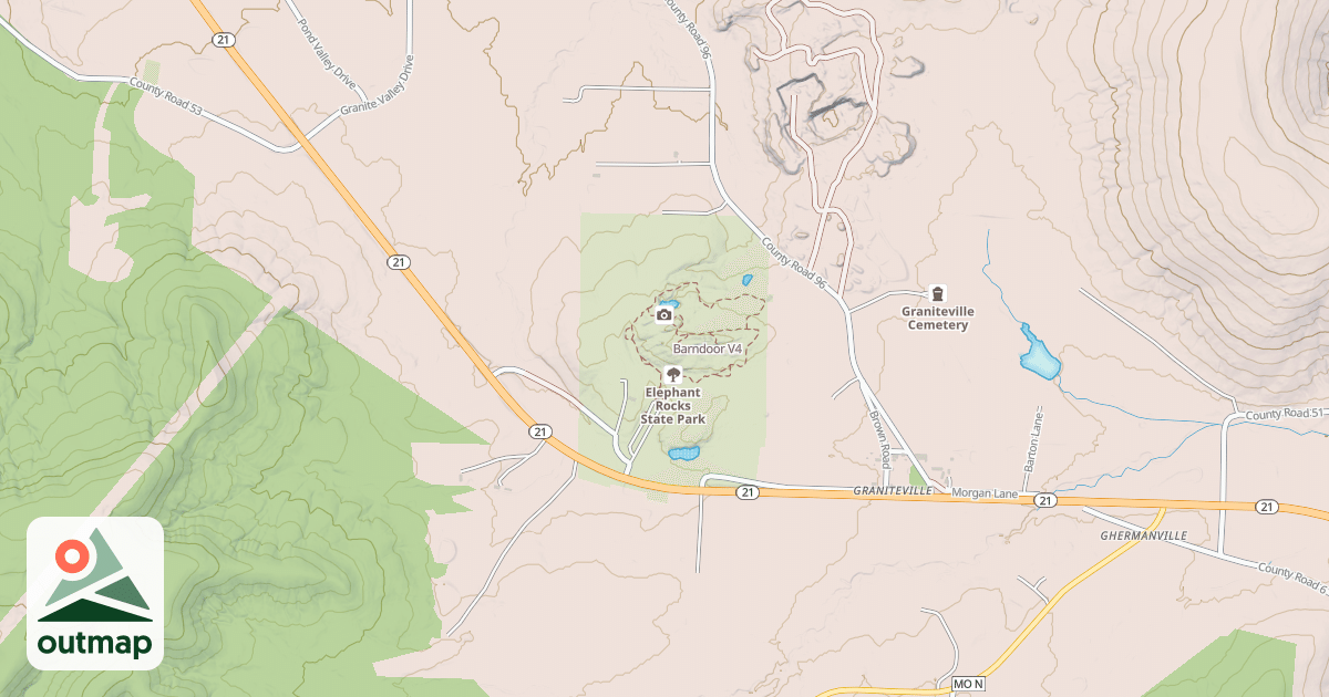 Map of Barndoor