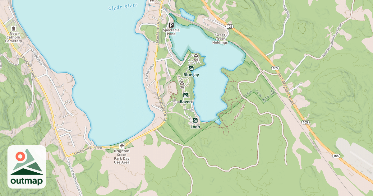 Map of Falcon