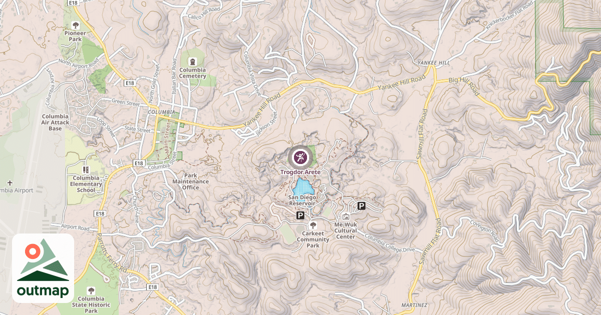 Map of Trogdor Arete