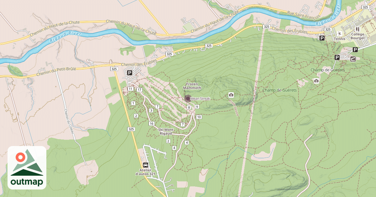 Map of Mean Streak