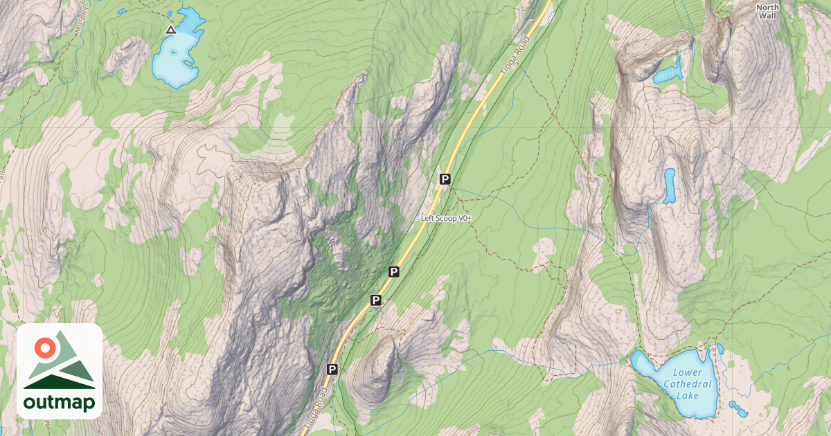 Map of Left Scoop