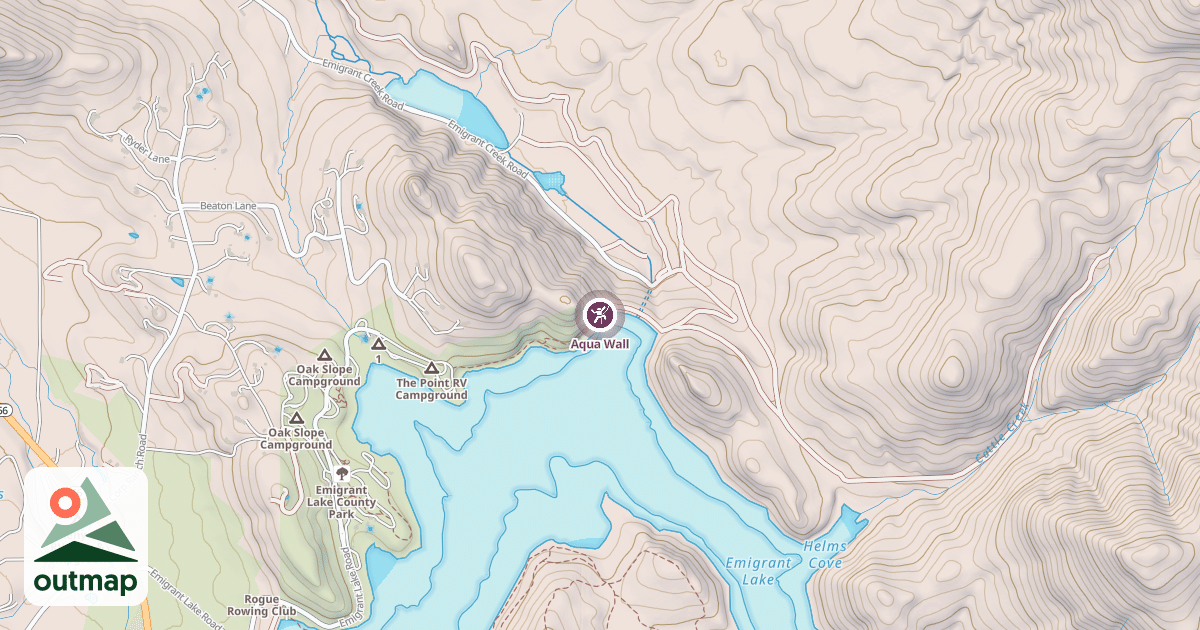 Map of Aqua Wall