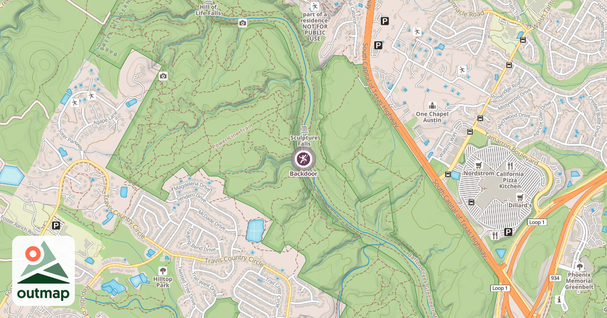Map of Backdoor
