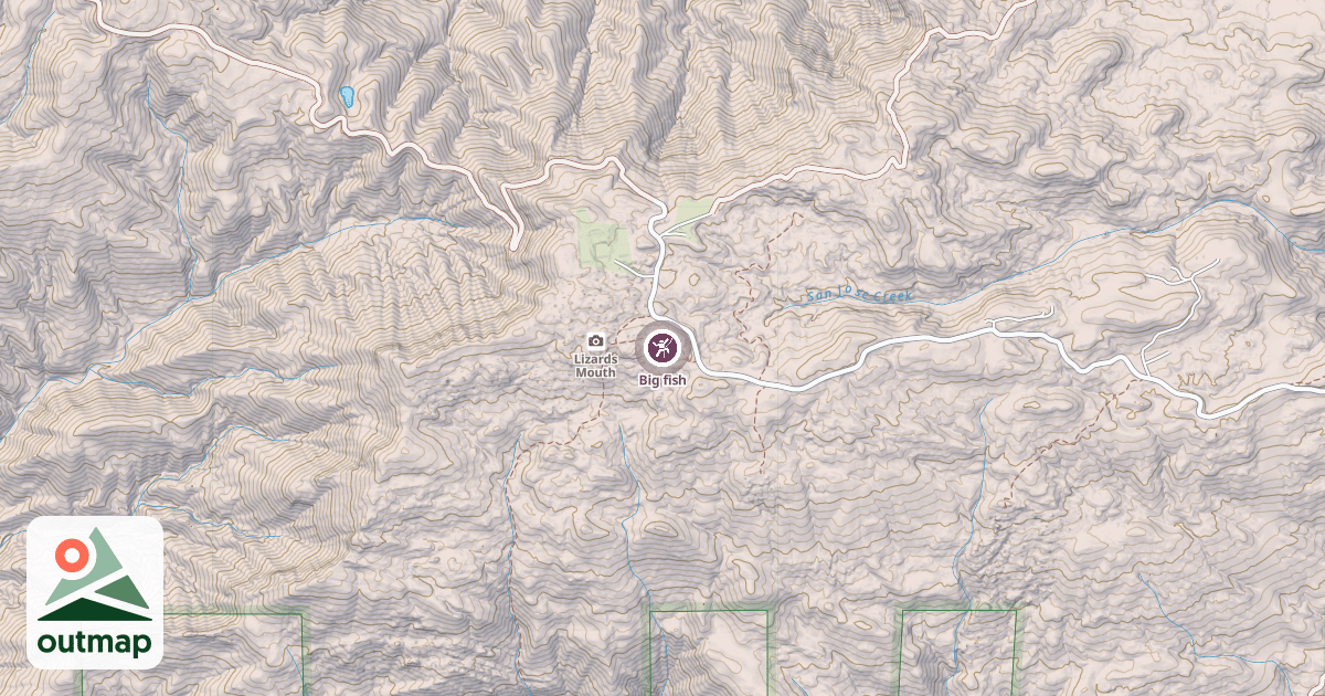 Map of Big fish