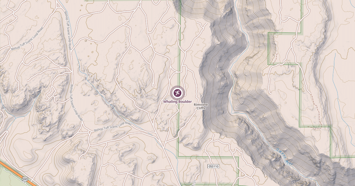 Map preview of Whaling Boulder