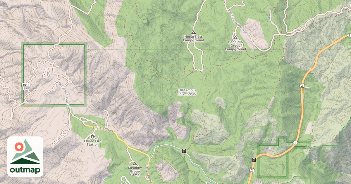 Map of Off Campus Education