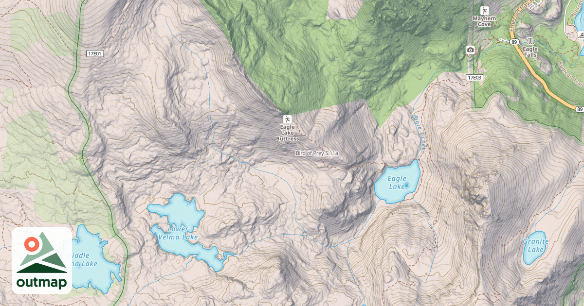 Map of Bird of Prey