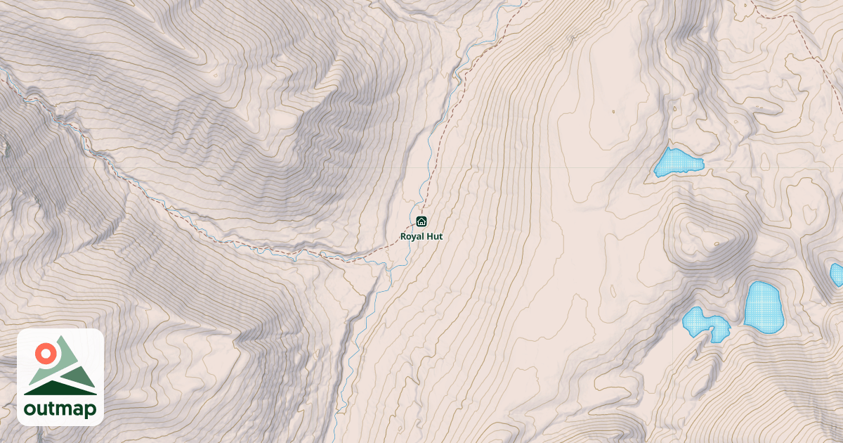 Map of Royal Hut