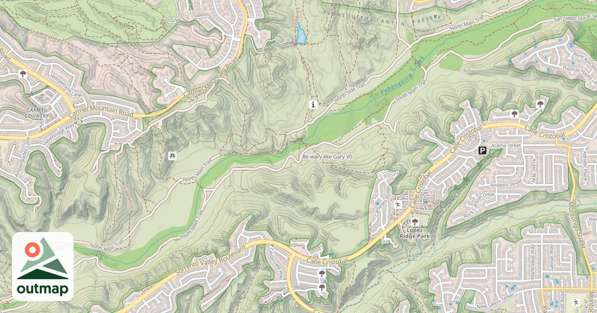 Map of Be wary like Gary