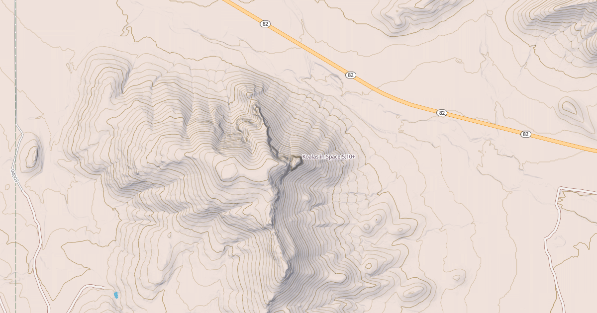 Map preview of Koalas in Space