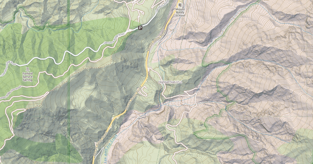 Map preview of Highball Slab