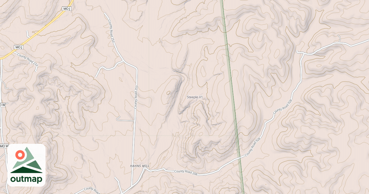 Map of Steeple