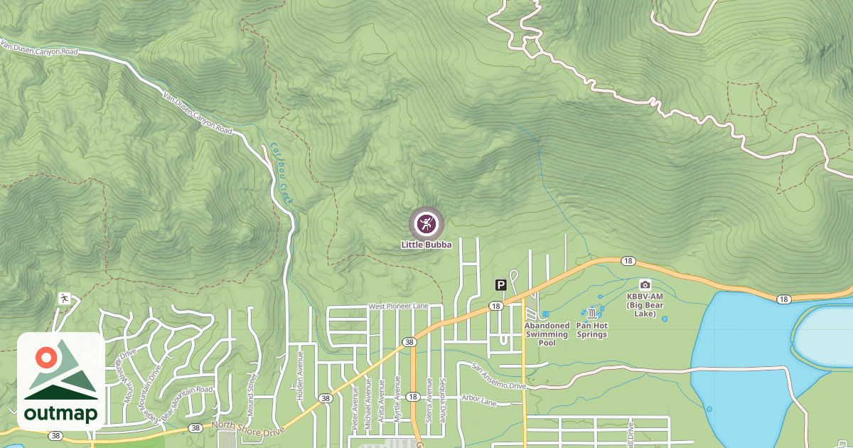Map of Little Bubba