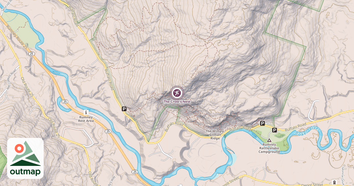 Map of The Crow's Nest