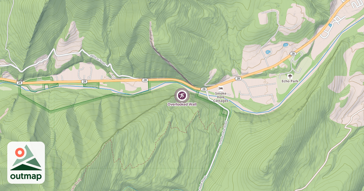 Map of Overlooked Wall