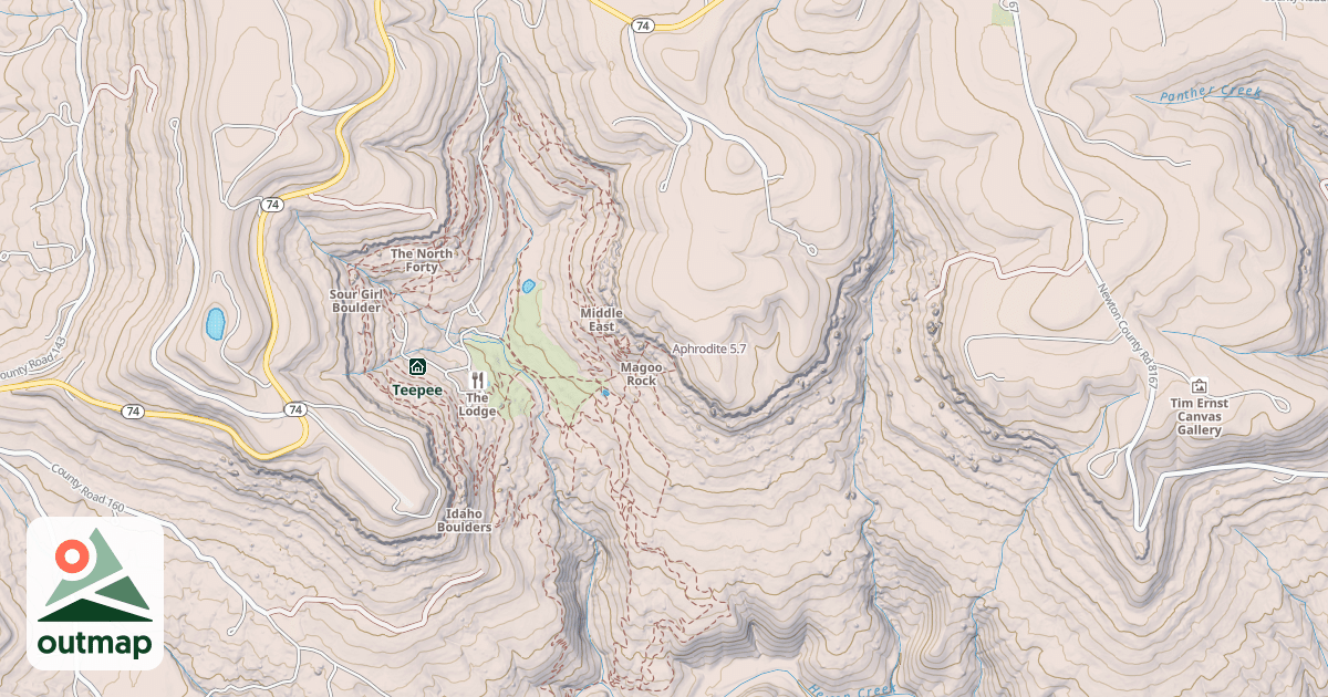 Map of Aphrodite