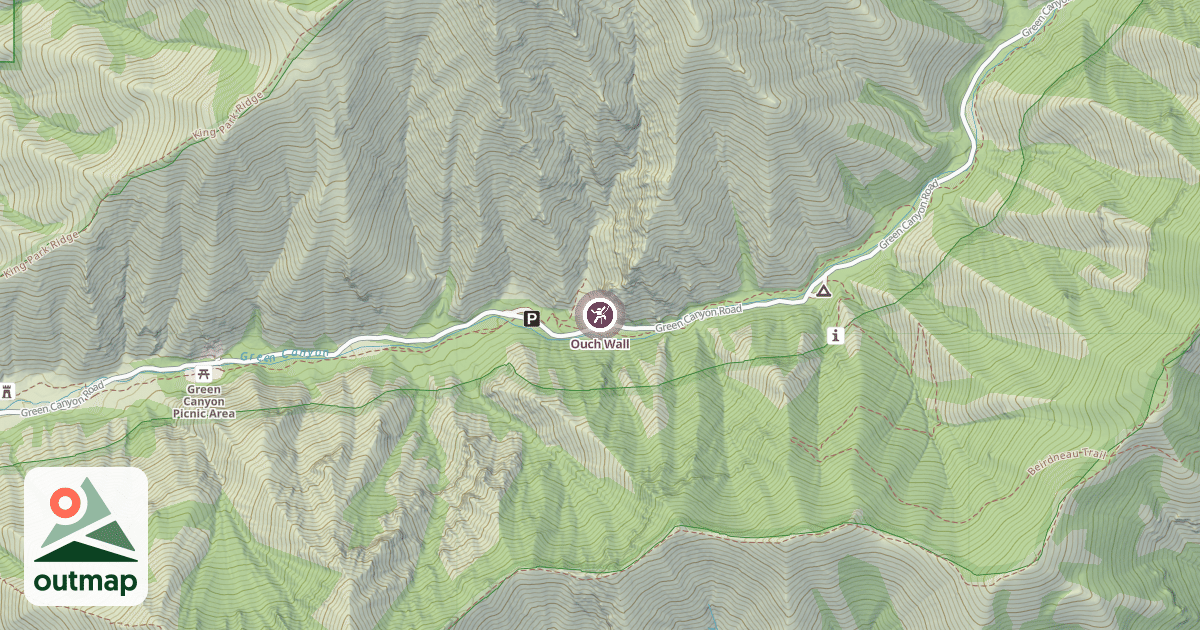 Map of Ouch Wall