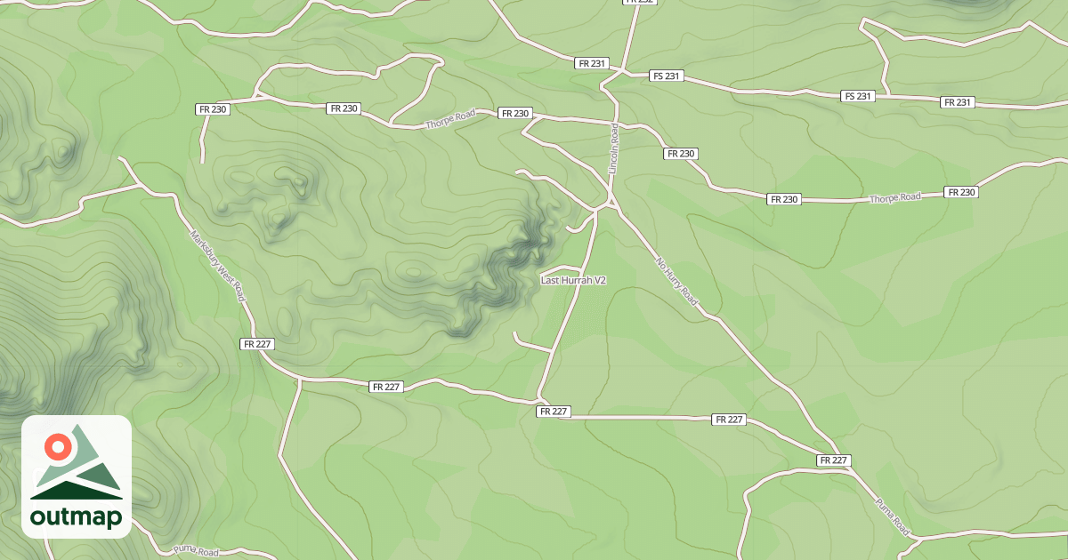 Map of Last Hurrah