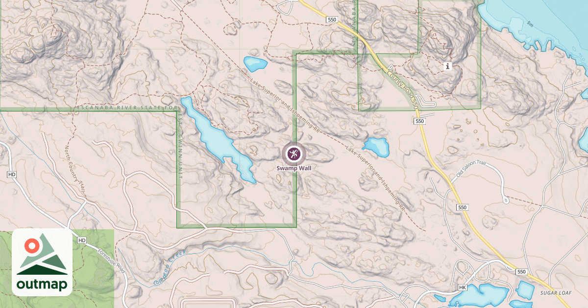 Map of Swamp Wall