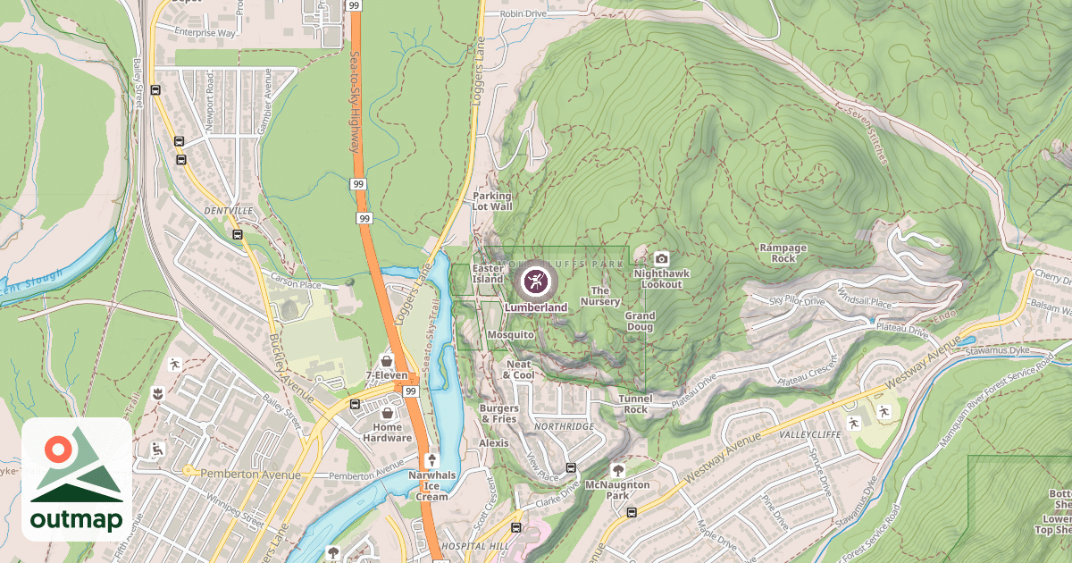 Map of Lumberland