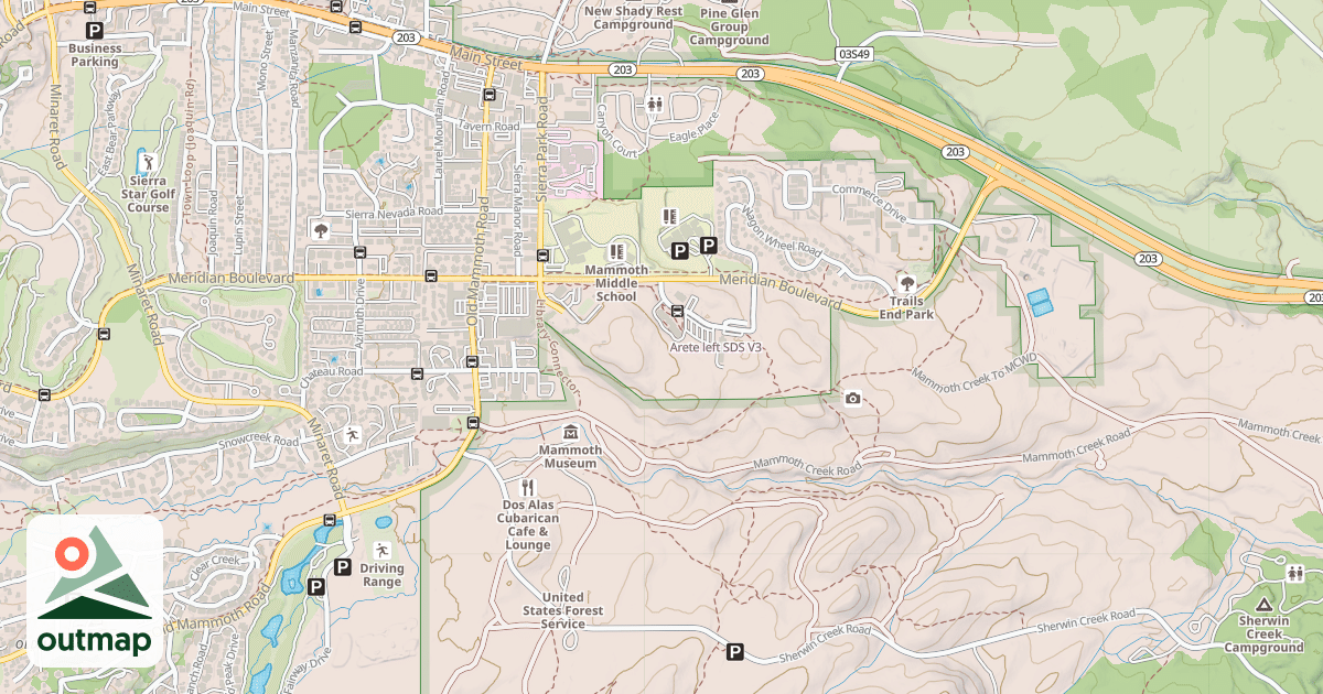 Map of Arete left SDS