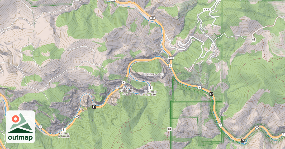 Map of Saint Peter