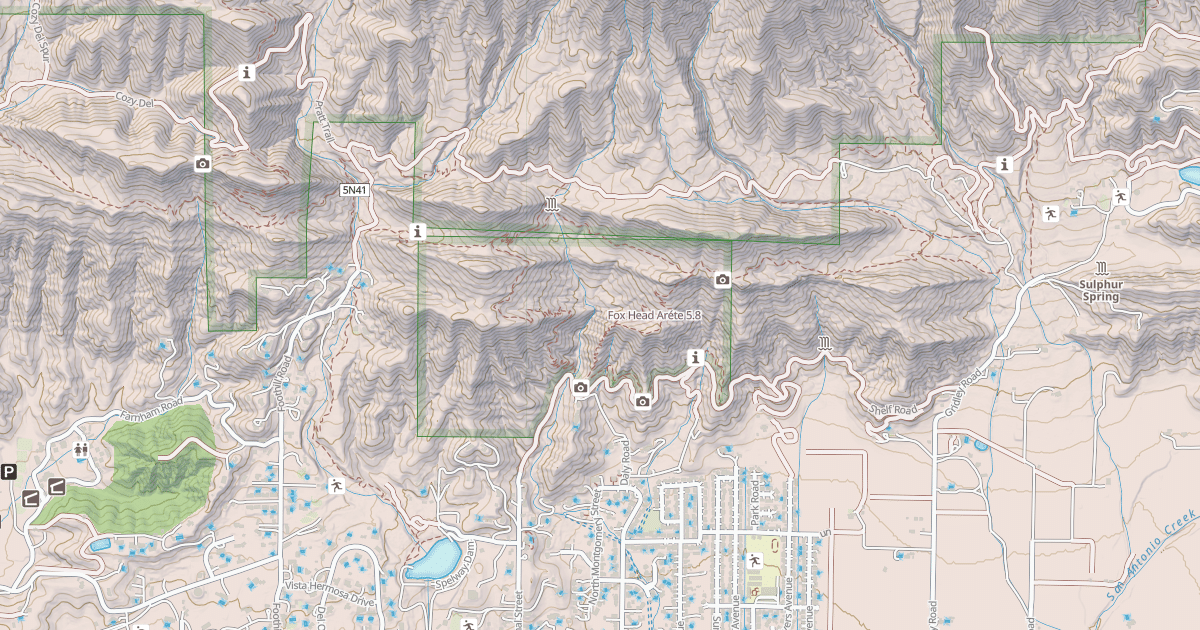 Map preview of Fox Head Aréte