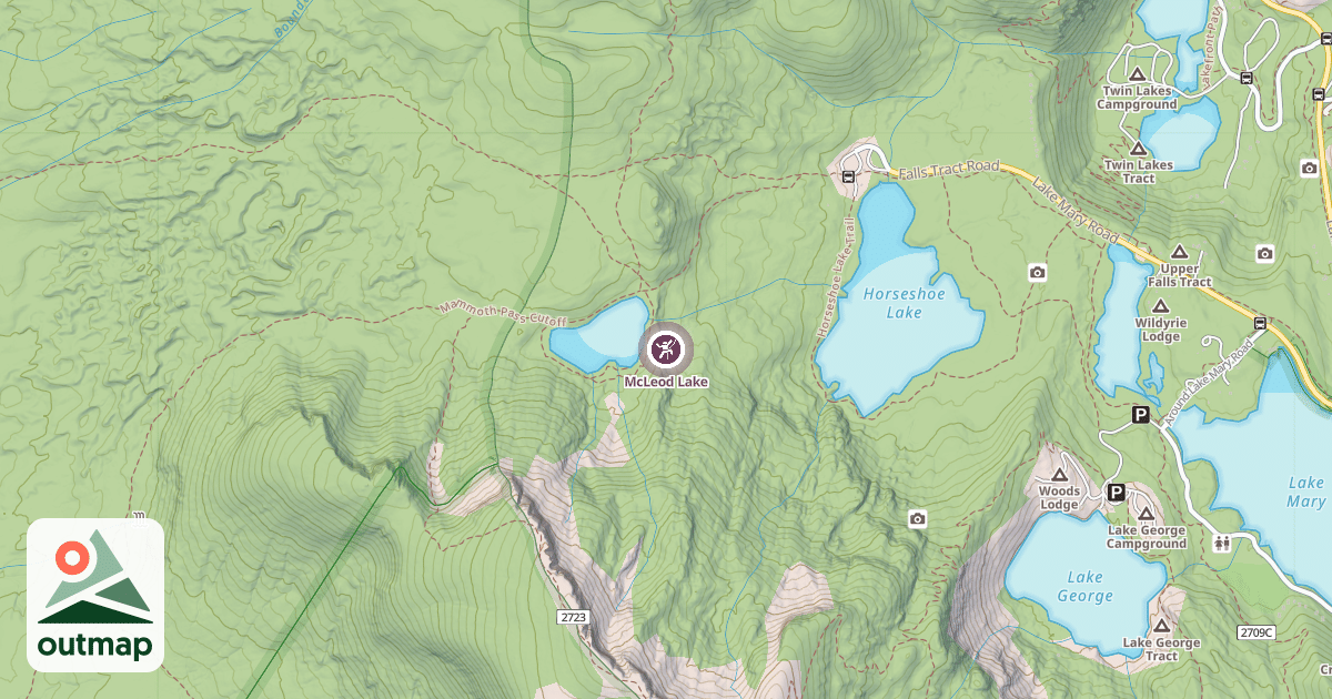 Map of McLeod Lake