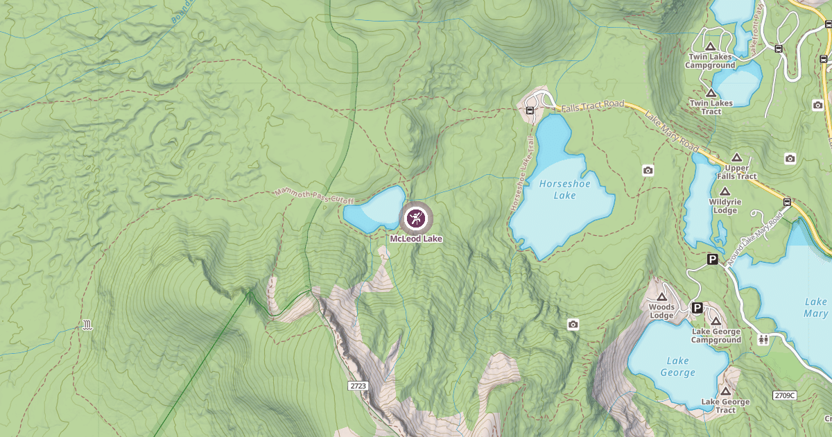 Map preview of McLeod Lake