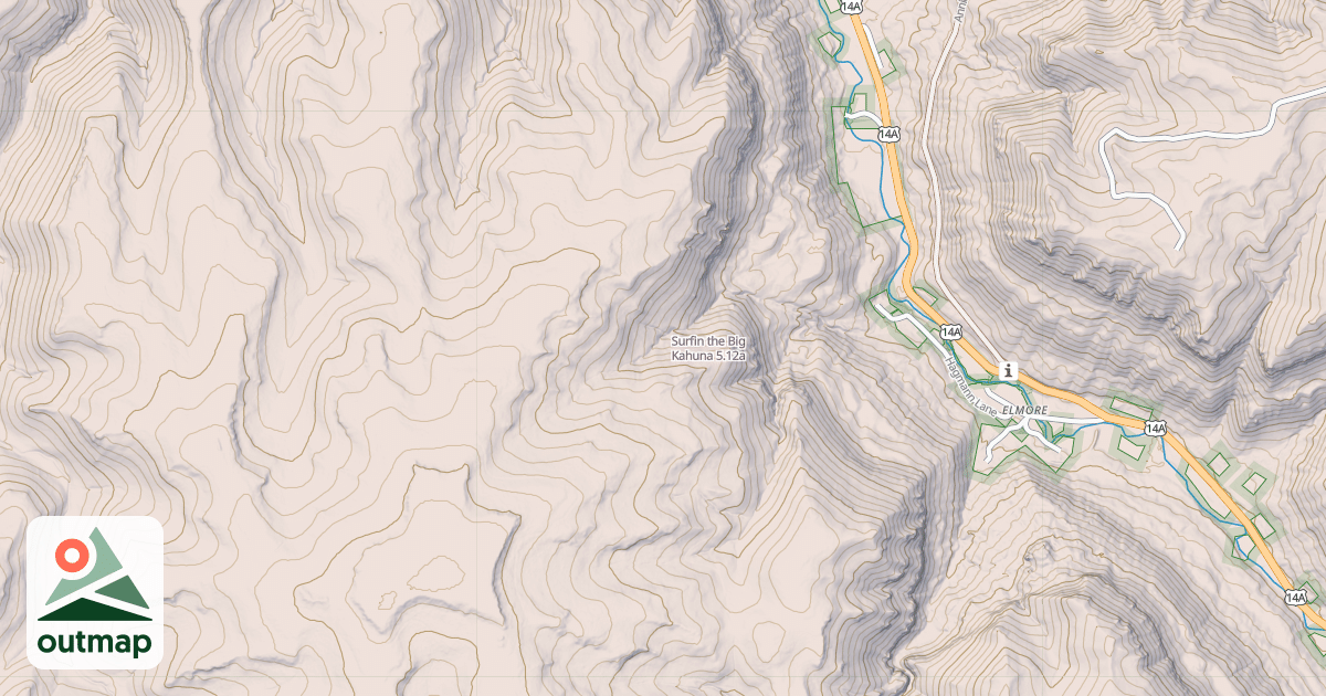 Map of Surfin the Big Kahuna