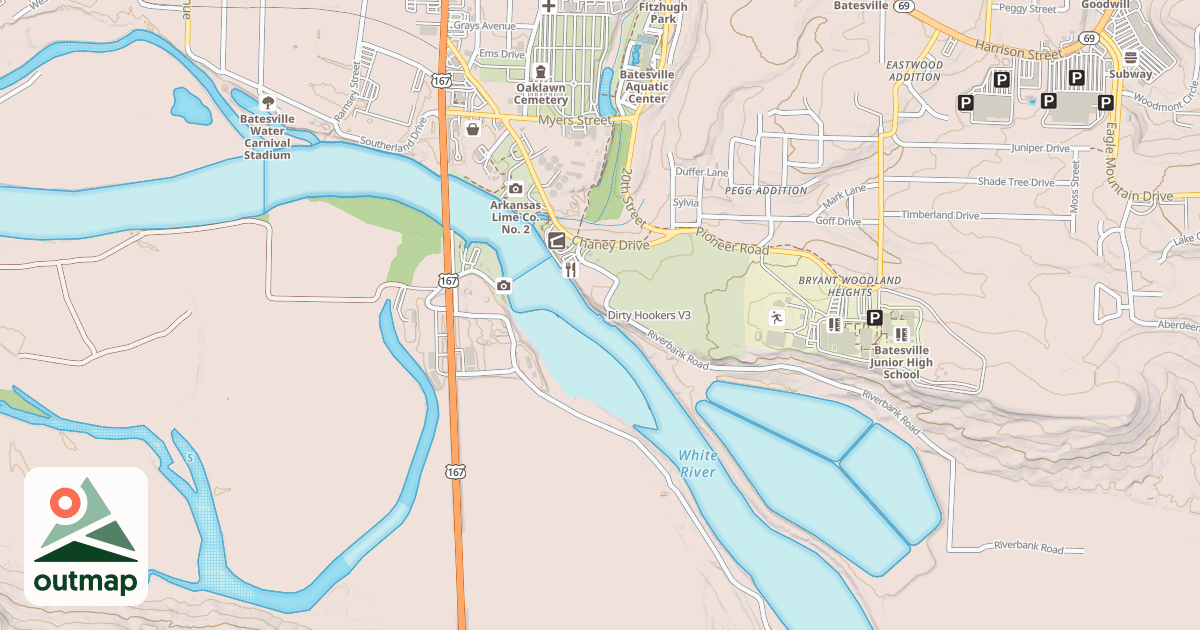 Map of Dirty Hookers