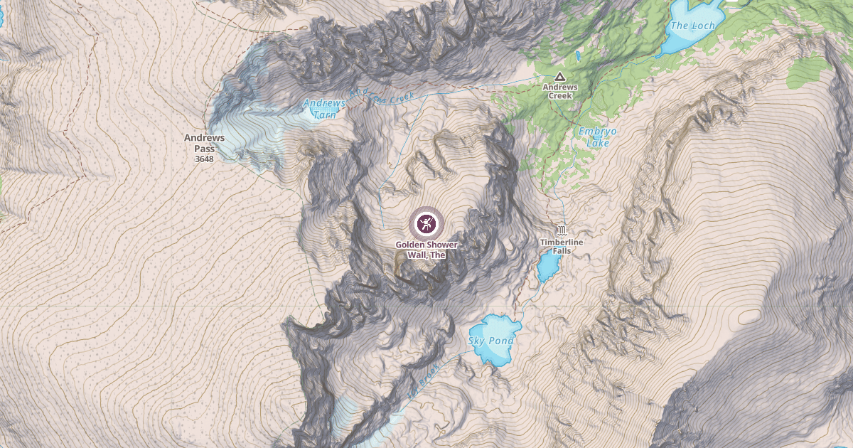 Map preview of Golden Shower Wall, The