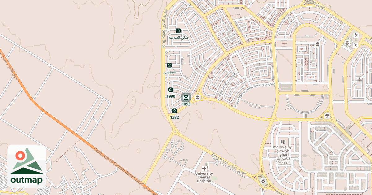 Map of 1093