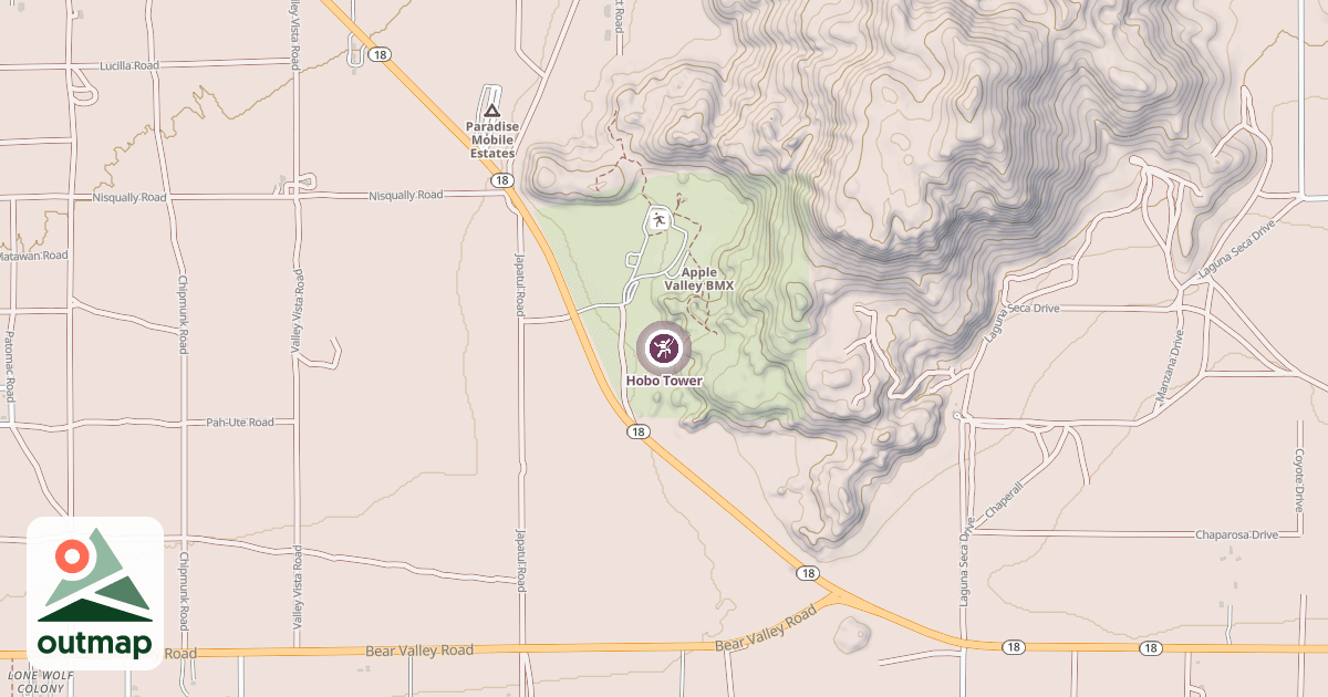 Map of Hobo Tower
